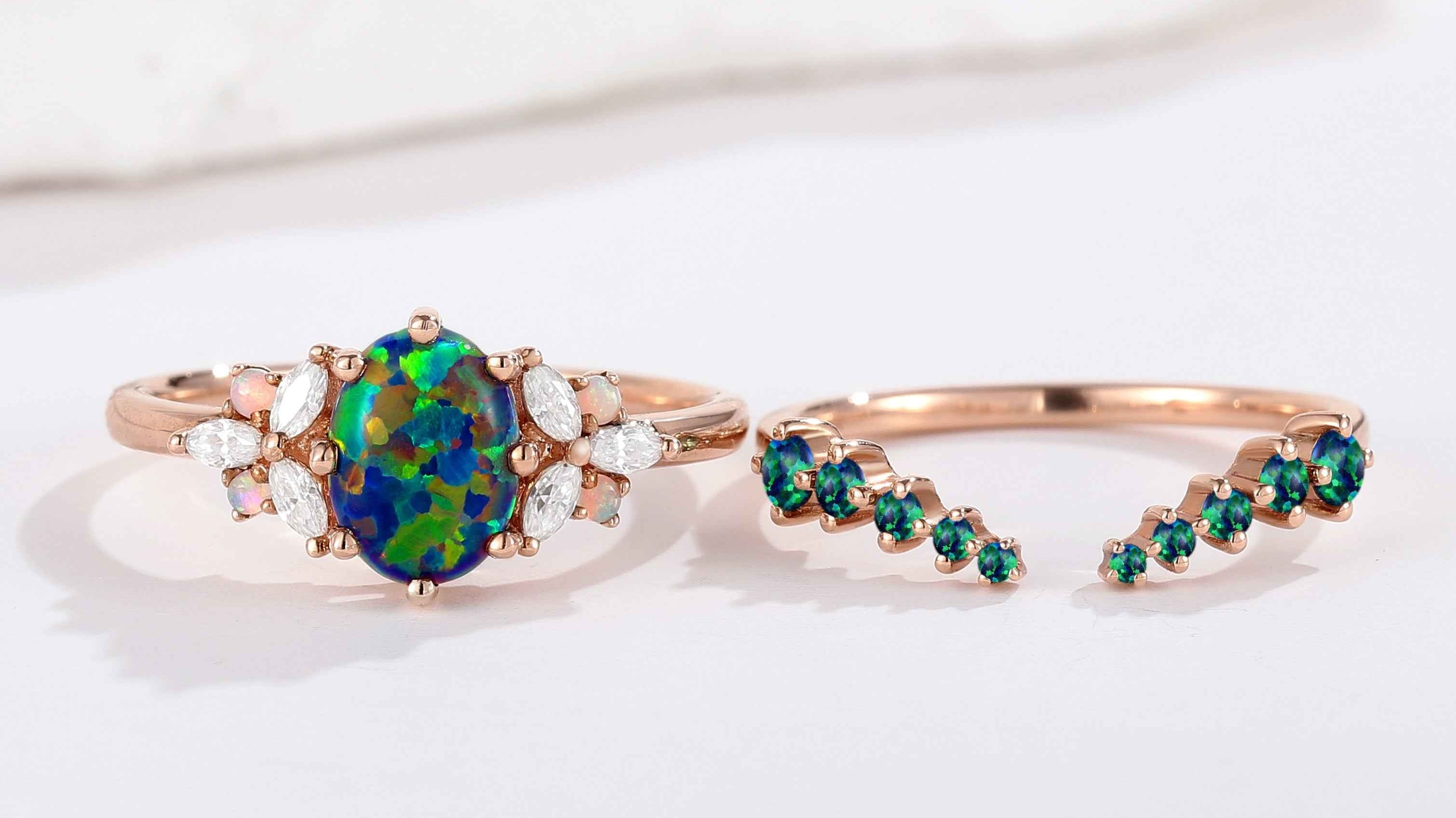 Opal Ring Cuts: Exploring Emerald, Princess, Cushion, Kite, and Marquise Styles