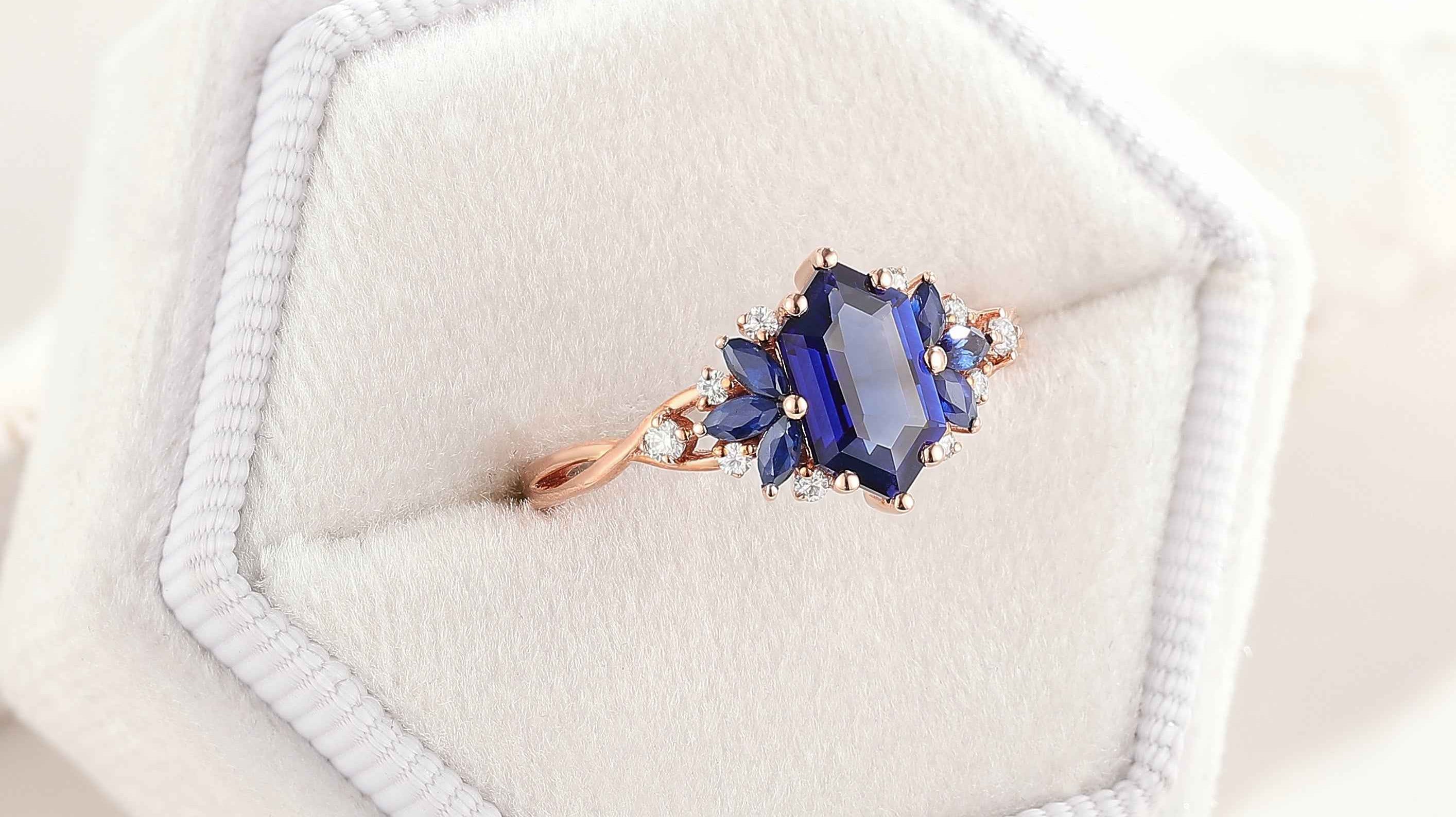 Blue Gemstone ring