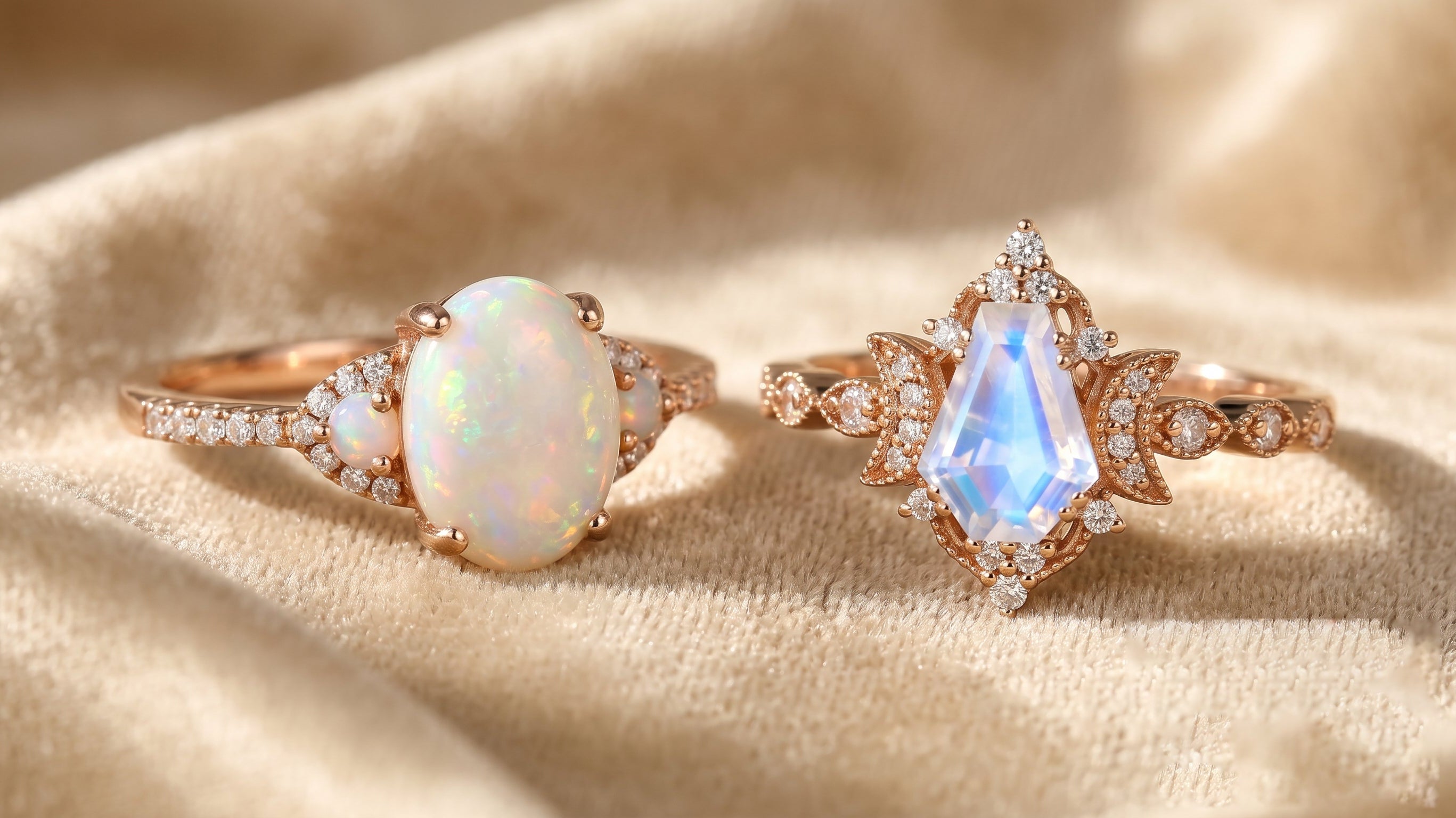 Opal vs Moonstone: Which Is Better for Rings?