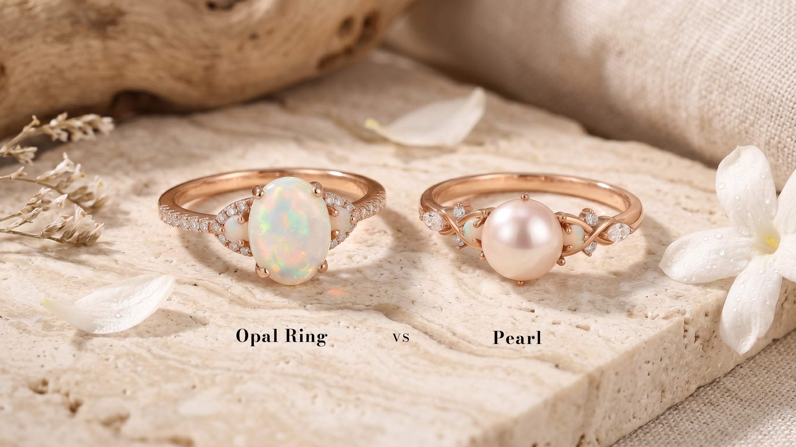 Pearl vs Opal Rings: Which Gemstone Ring Should You Choose?