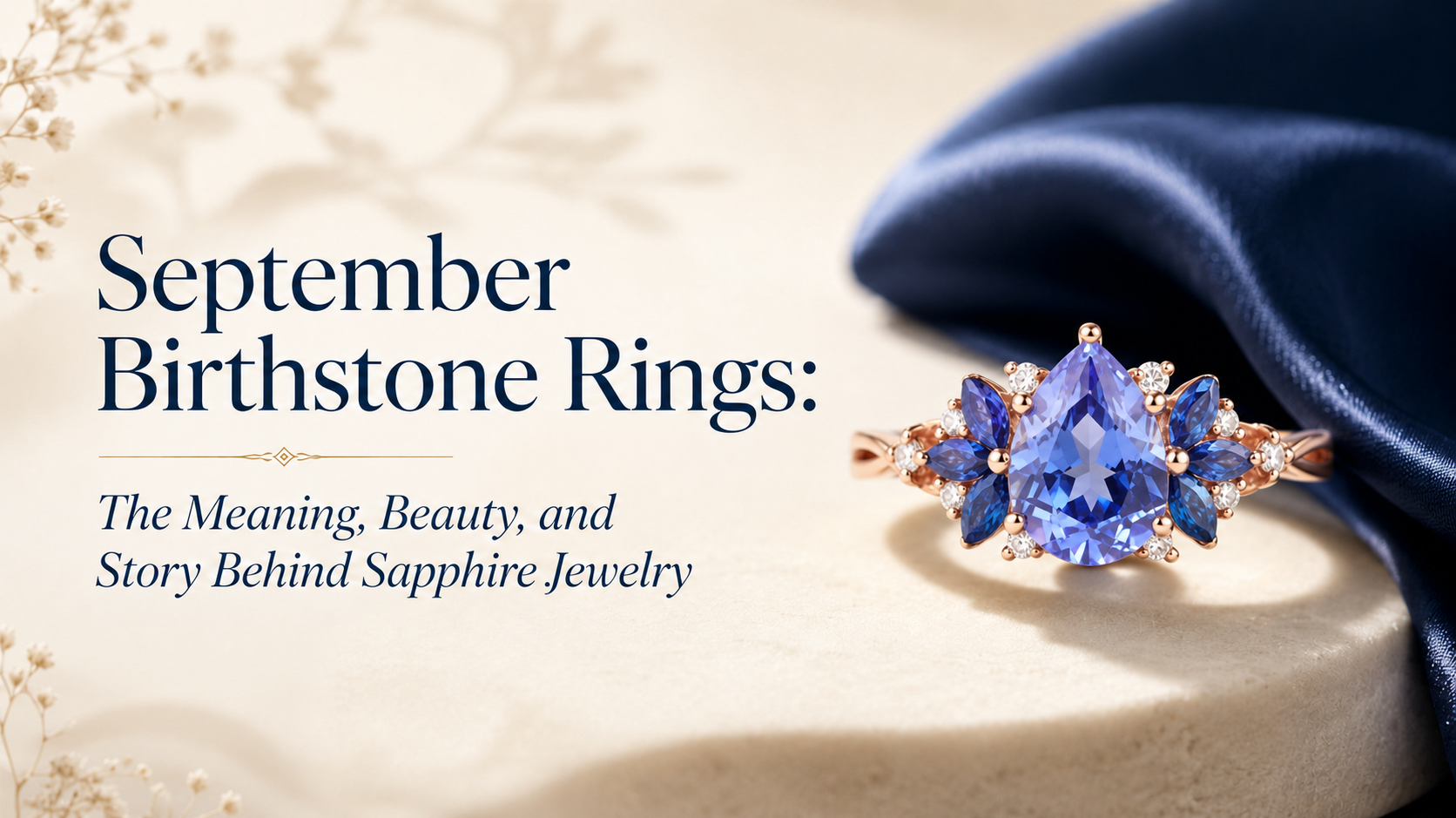 September Birthstone Rings: The Meaning, Beauty, and Story Behind Sapphire Jewelry