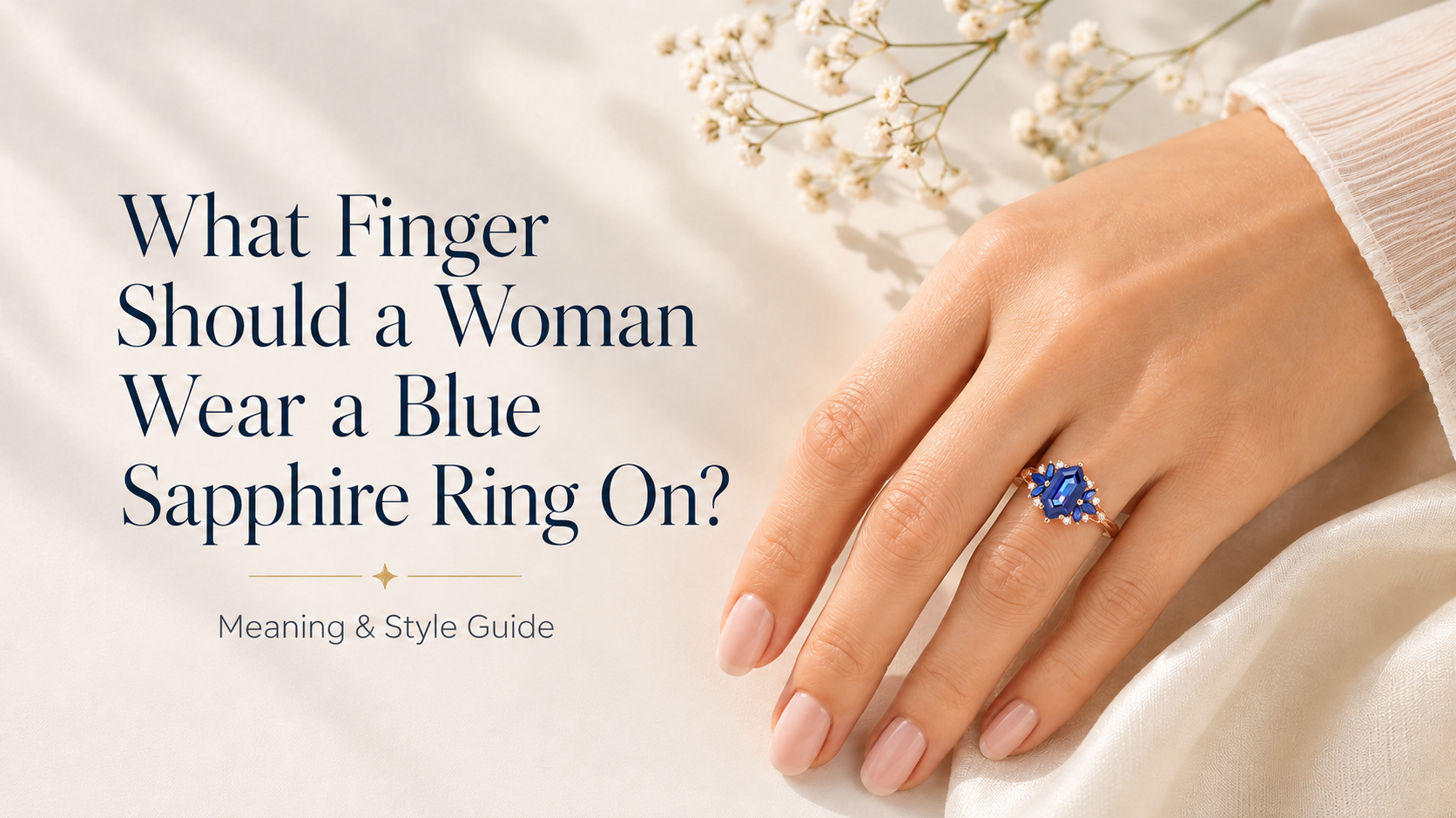 What Finger Should a Woman Wear a Blue Sapphire Ring On? A Practical Wearing Guide