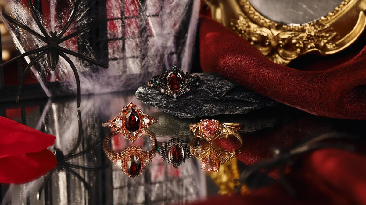 Halloween Engagement Rings: Gothic Styles for a Romantic Proposal