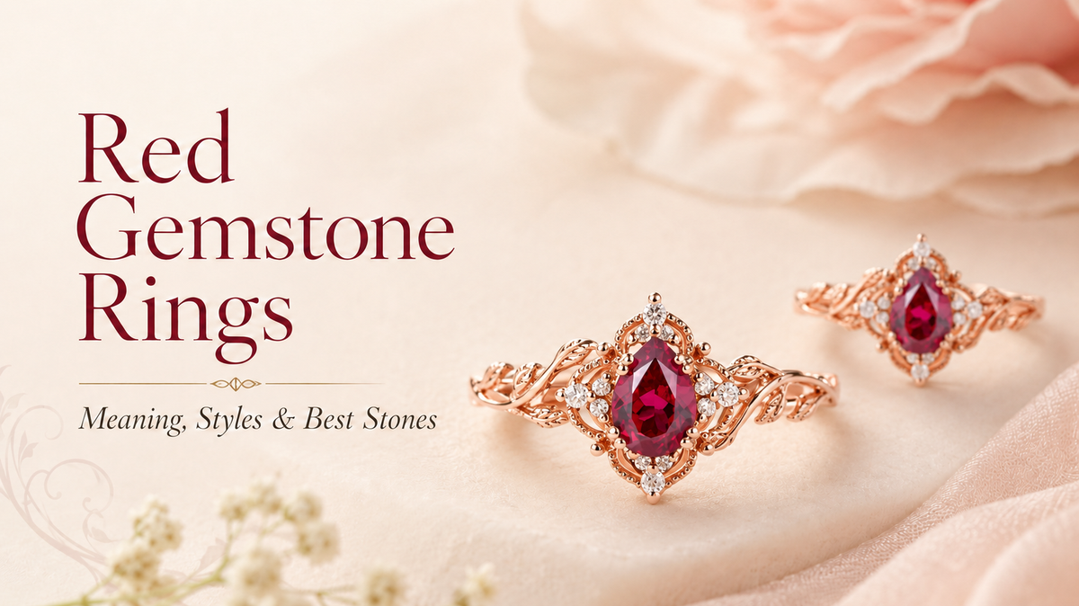 Red Gemstone Rings: Meaning, Styles & Best Stones