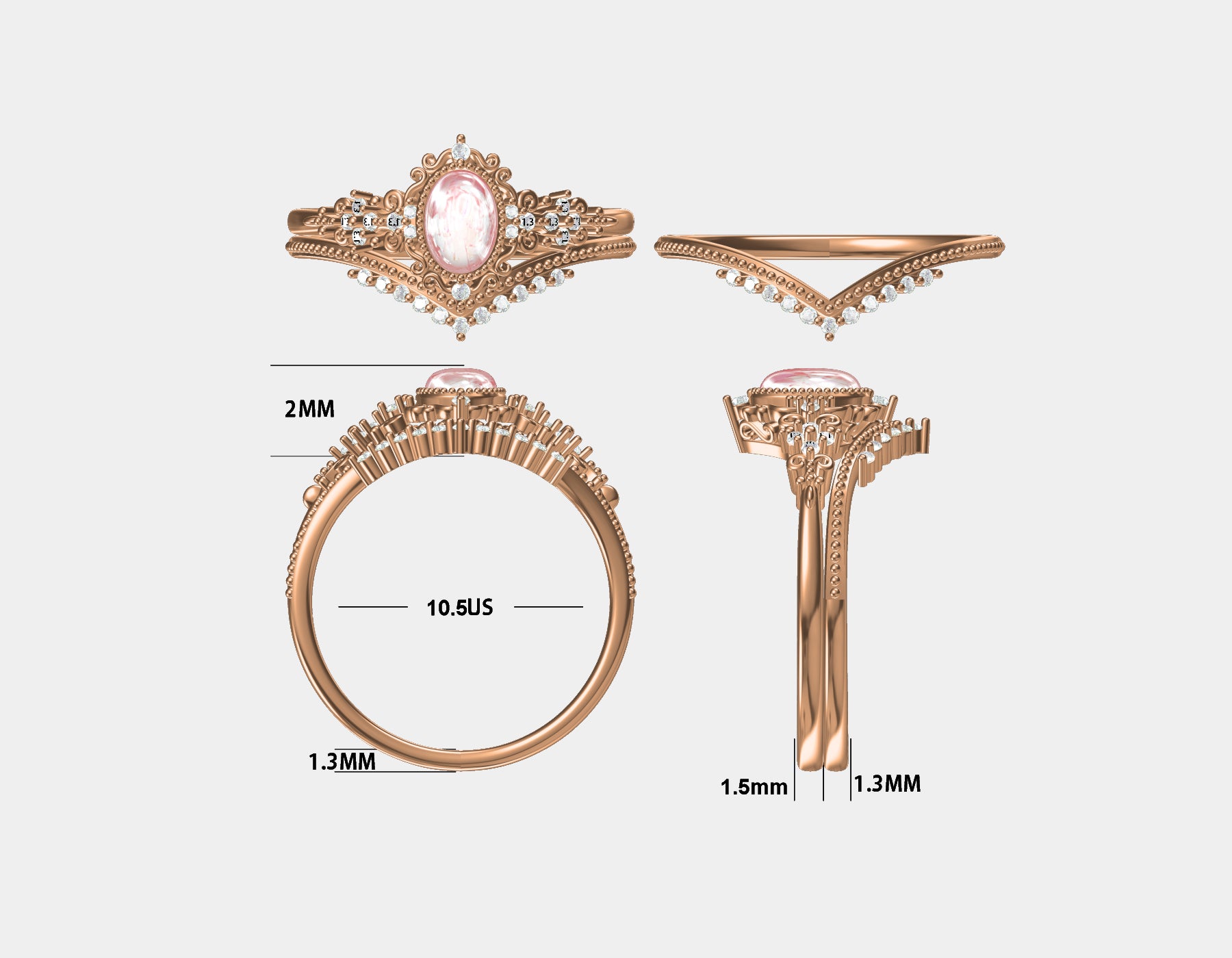 the picture of ring cad