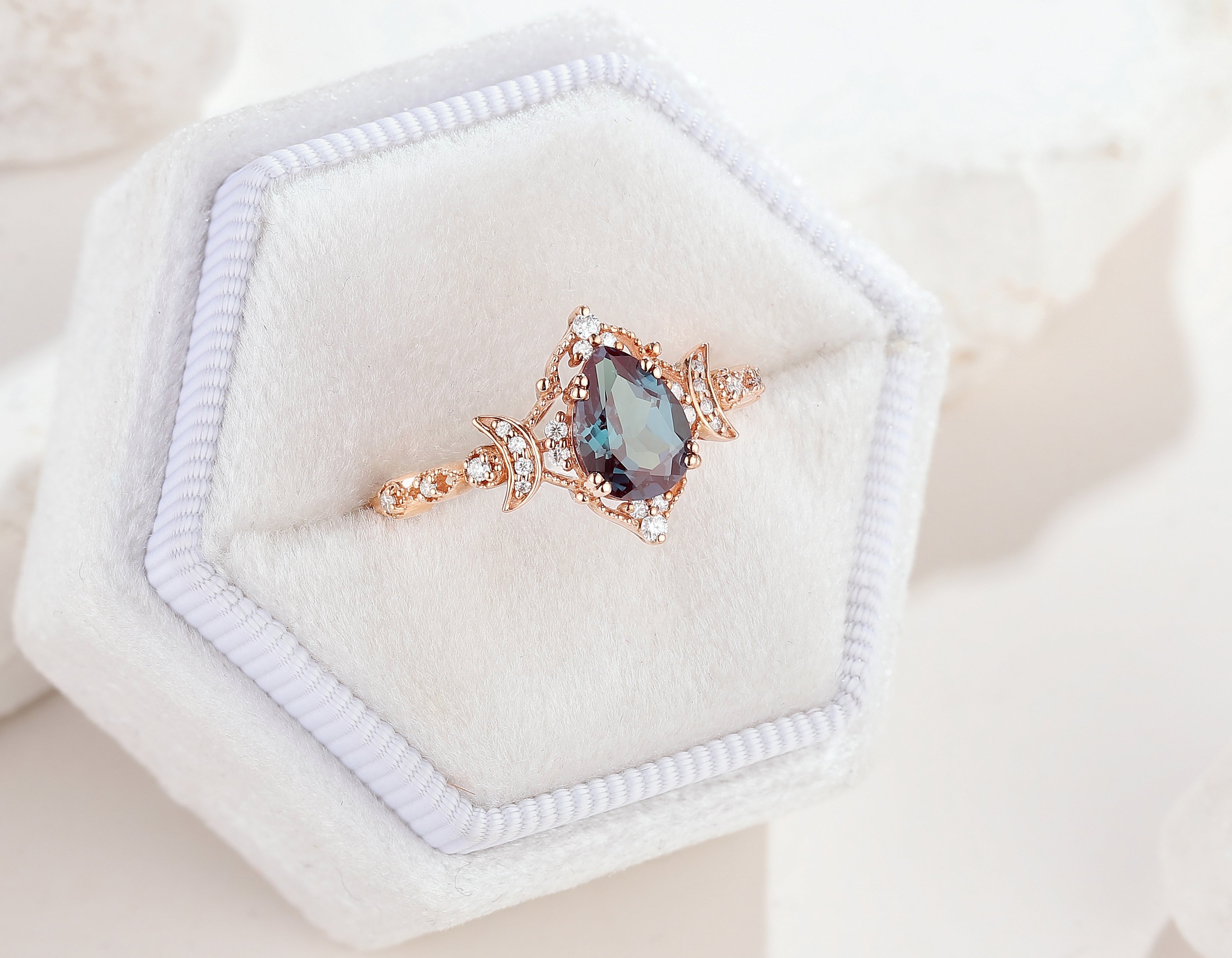 Alexandrite Ring In the Box