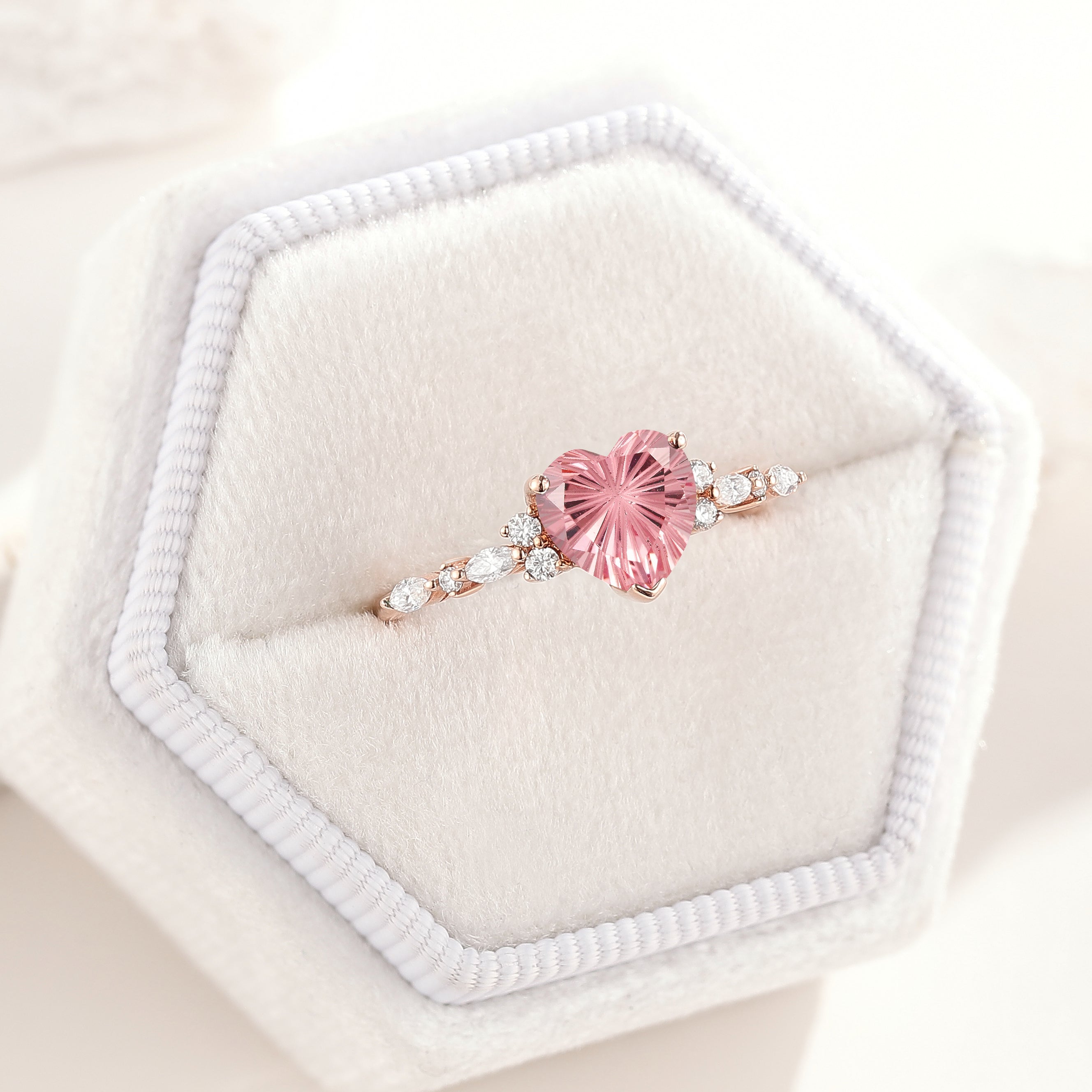 Heart Shaped Engagement Rings: Meaning, How to Wear, and Celebrity Inspiration