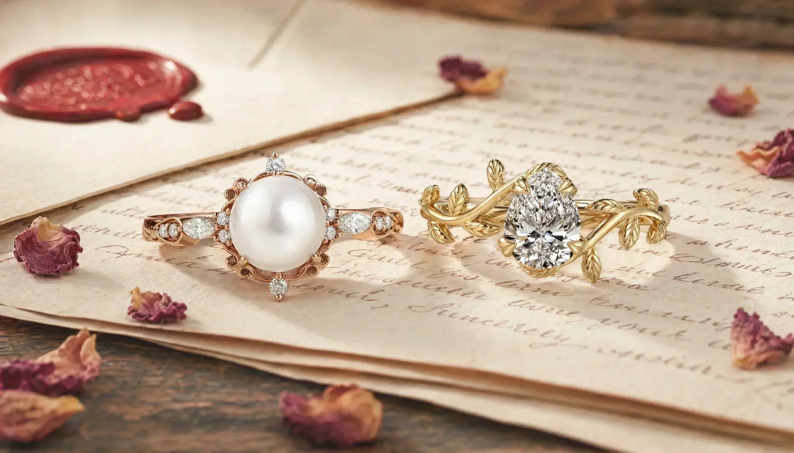 Pearl vs Diamond Engagement Rings: Which One Is Right for You?