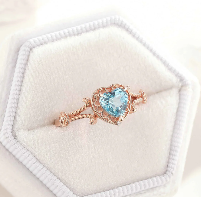 The Enduring Romance of the Heart Shaped Ring