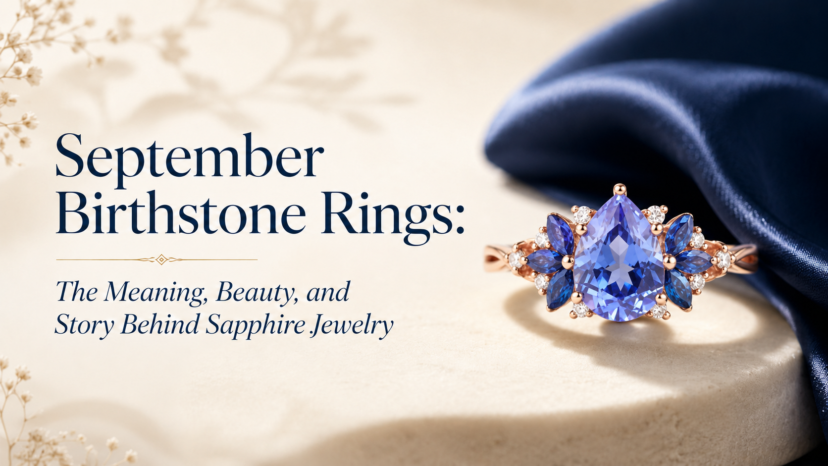 September Birthstone Rings: The Meaning, Beauty, and Story Behind Sapphire Jewelry