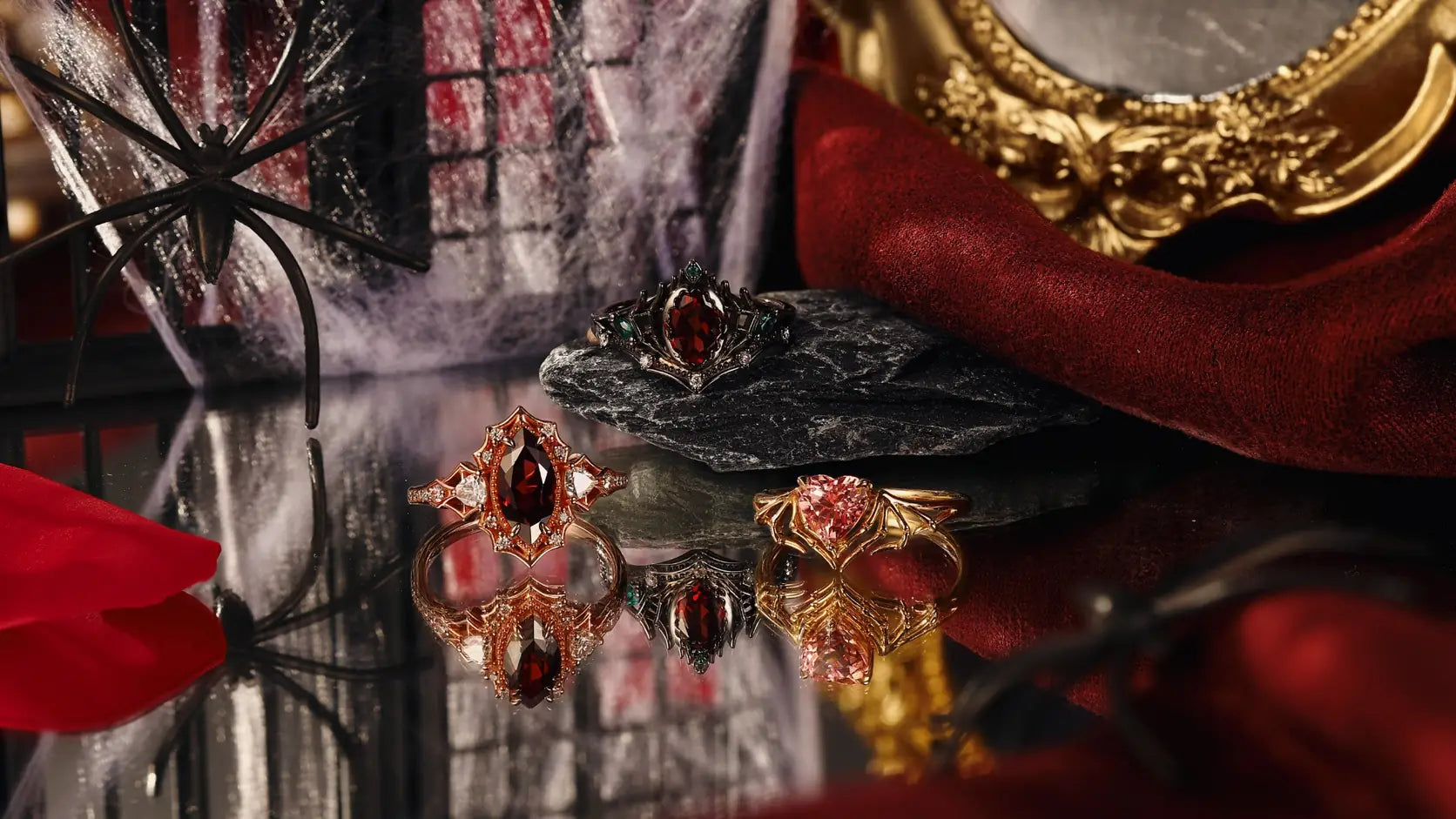 Halloween Engagement Rings: Gothic Styles for a Romantic Proposal