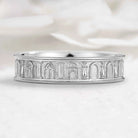 Gothic Cathedral Inspired Men's Wedding Band