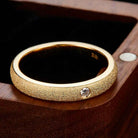 0.30ct Lab Grown Diamond Engagement Ring With Men's Band