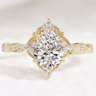 1ct Pear Cut Lab Grown Diamond Engagement Ring - Lahela Jewelry