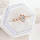 1ct Pear Cut Lab Grown Diamond Engagement Ring - Lahela Jewelry