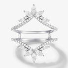 Vintage-Inspired Enhancer Double Wedding Bands