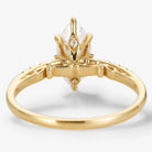 Minimalist Marquise Cut Moissanite Engagement Ring - Lahela Jewelry