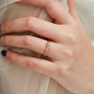 Nature-Inspired Leaf Straight Wedding Band